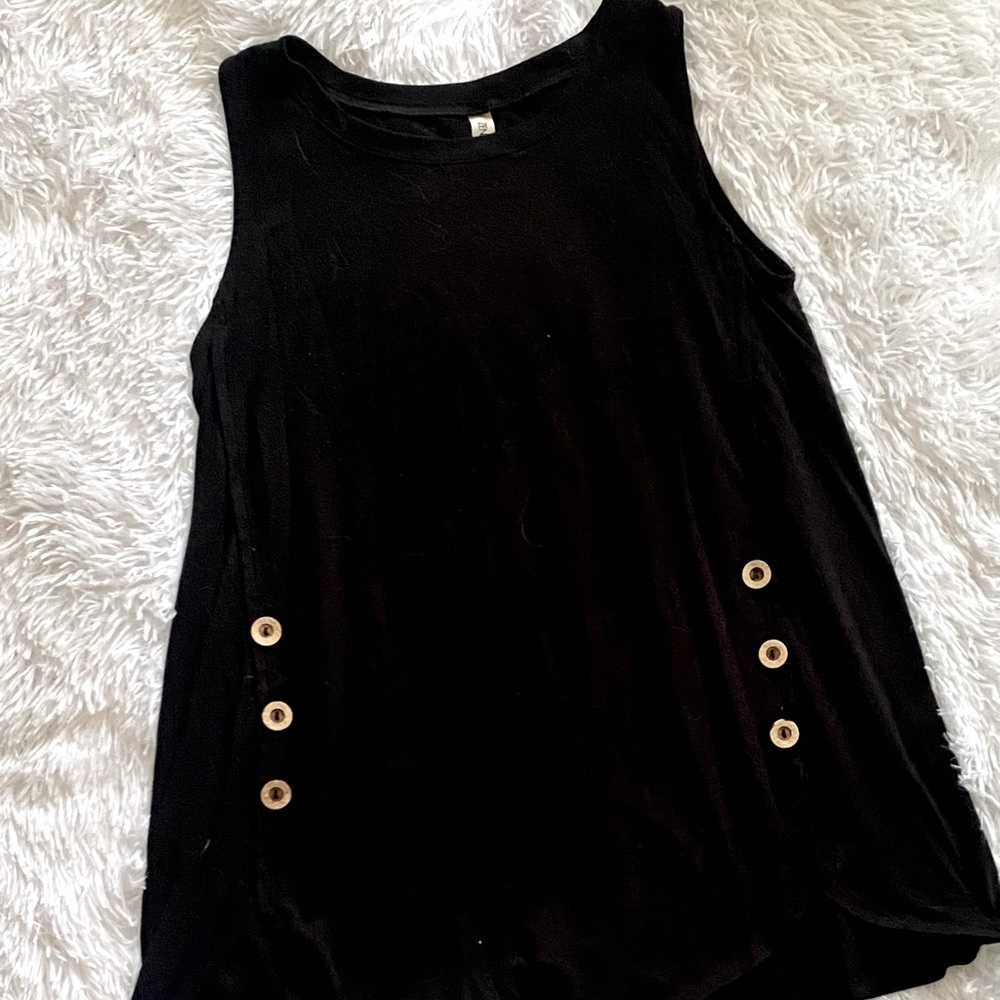 Tank with button details.